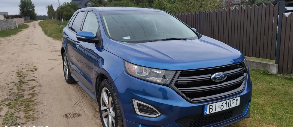 Ford EDGE cena 87500 przebieg: 58900, rok produkcji 2018 z Białystok małe 137